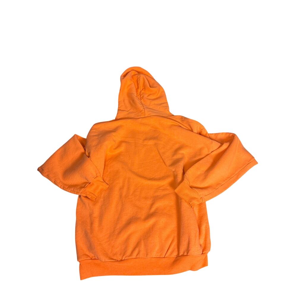 Fox Racing Yellow Hoodie Mens Large BMX Motocross Skater Streetwear Pullover - Picture 2 of 5